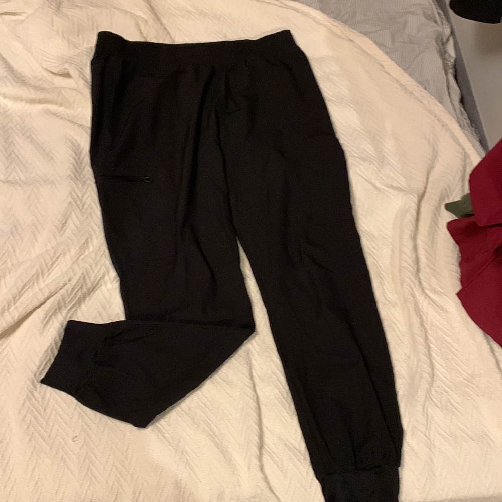 Women’s Black Med Couture Jogger Scrub Pants